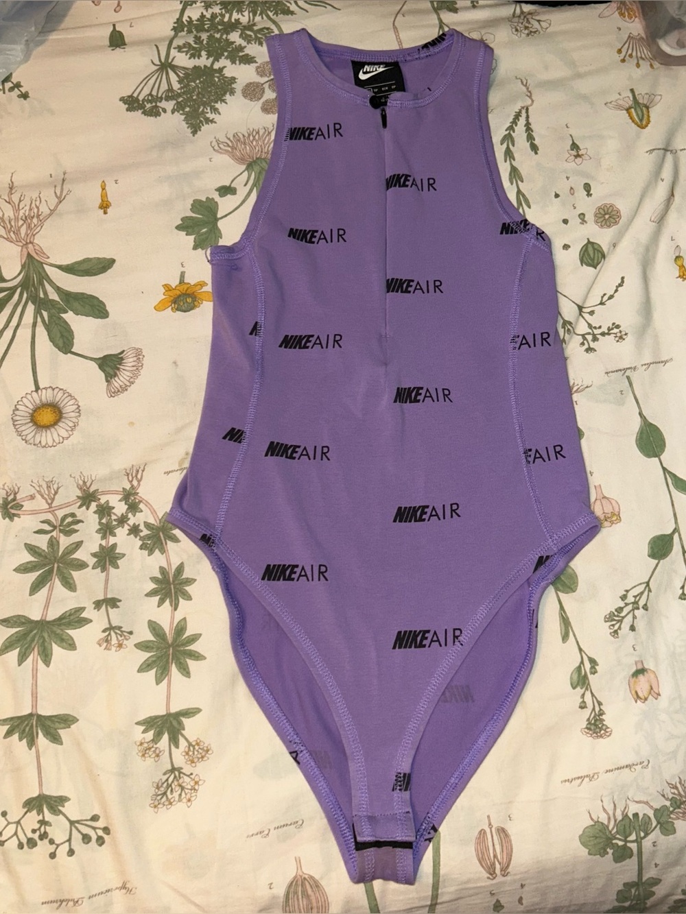 Nike purple bodysuit